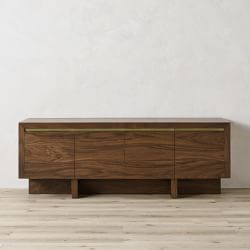 Walnut 4 Door Console (72")