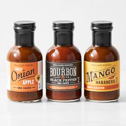 Williams Sonoma BBQ Sauce Gift Set, Sweet, Spicy &amp; Smoky