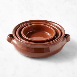 Williams Sonoma Clay Round Cazuela