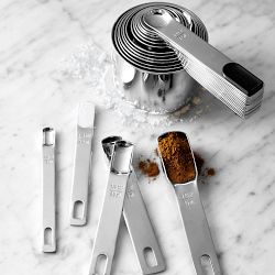 Williams Sonoma Stainless-Steel Ultimate Measuring Cups &amp; Spoons