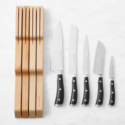Wüsthof Ikon Classic - Coltello Da Cucina 23 Cm - Lama Forgiata A Solingen - Acciaio 58 HRC - Ergonomico E Bilanciato