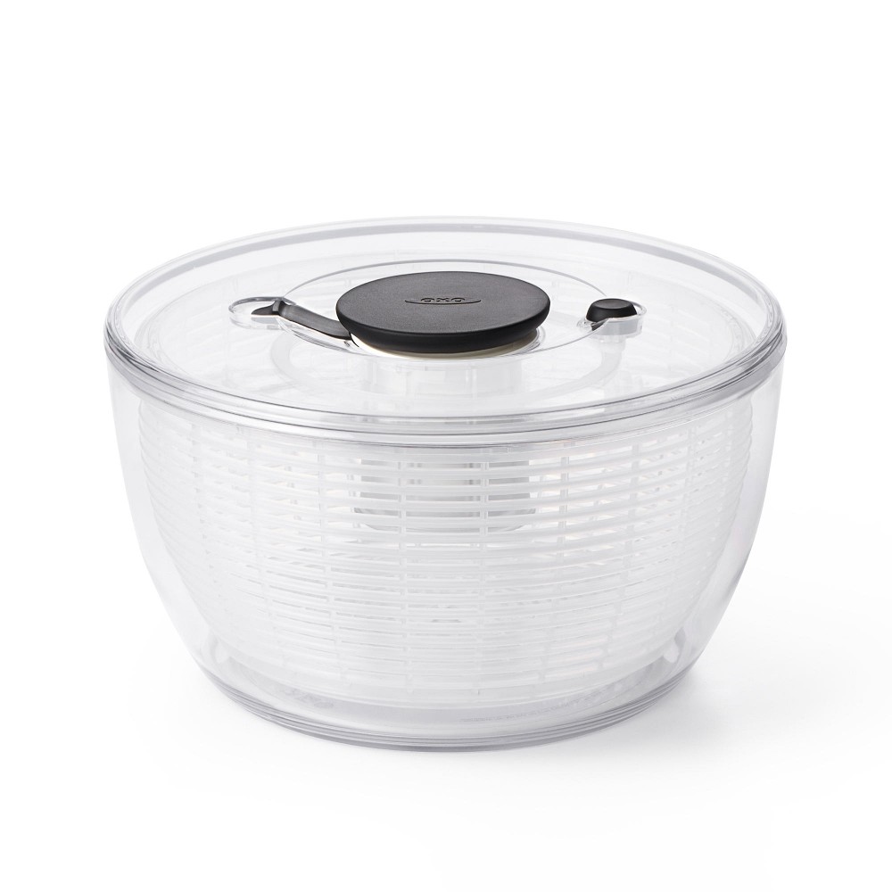 OXO Plastic Salad Spinner - Clear