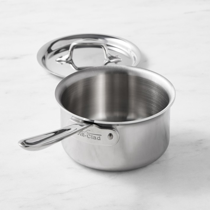 All-Clad D3® Tri-Ply Stainless-Steel Saucepan | Williams Sonoma
