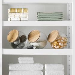 Hold Everything Rattan Laundry Baskets