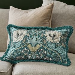 Morris &amp; Co. x Williams Sonoma Home Honeysuckle and Tulip Pillow Cover