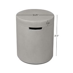 Reese Propane Tank Cover, Round (22")