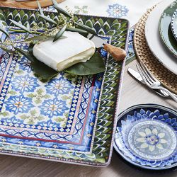 Sicily Ceramic Large Rectangular Platter