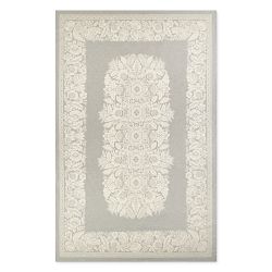 Vintage Floral Jacquard Tablecloth