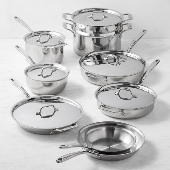 All-Clad G5 Graphite Core 15-Piece Cookware Set | Williams Sonoma