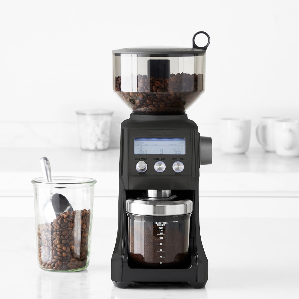 Breville Smart Grinder™ Pro Conical Burr Grinder - Black Truffle