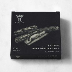 Regalis Tinned Smoked Baby Razor Clams