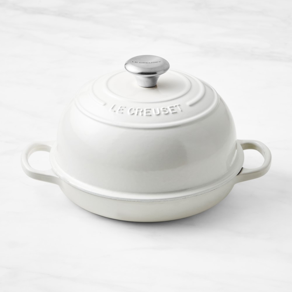 Le Creuset Enameled Cast Iron Bread Oven - White