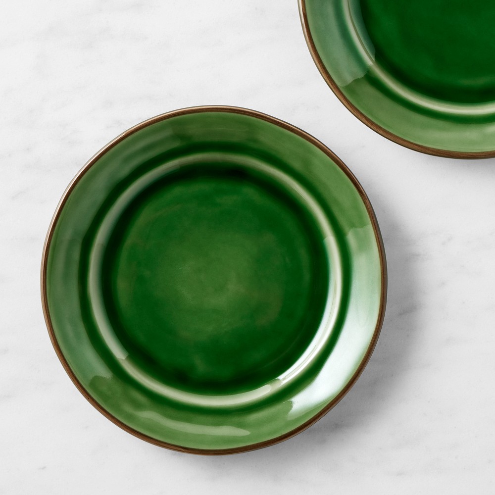 Provençal Salad Plates - Set of 4, Green