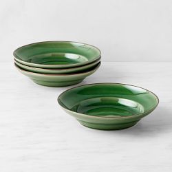 Provençal Pasta Bowl, Set of 4, Green
