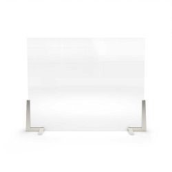 OPEN BOX:Axton Fireplace Screen, Satin Nickel