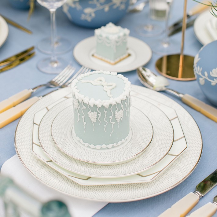 Wedgwood Gio Platinum 5-Piece Set | Williams Sonoma