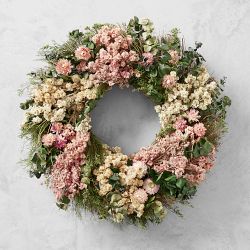 English Rose Live Wreath, 20"