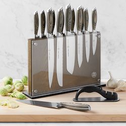 Schmidt Brothers Knife Block, Set of 15, Bonded Ash