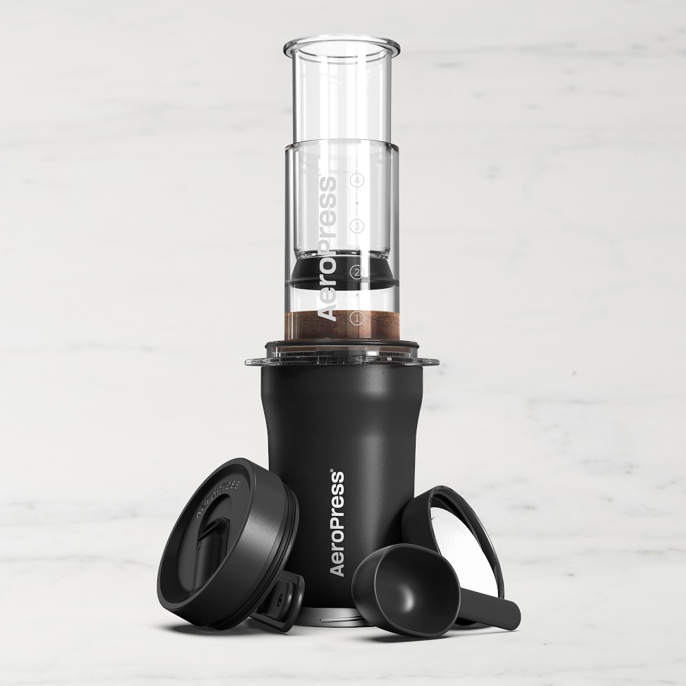 AeroPress Go Plus Travel System - Black