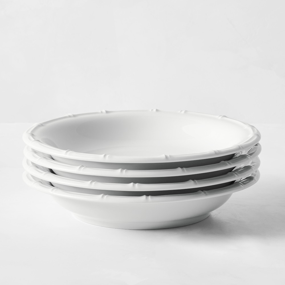 Pillivuyt Bamboo Porcelain Pasta Bowls - Each