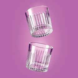 Zoku Crown Ice Mold and Glasses Cocktail Gift Set