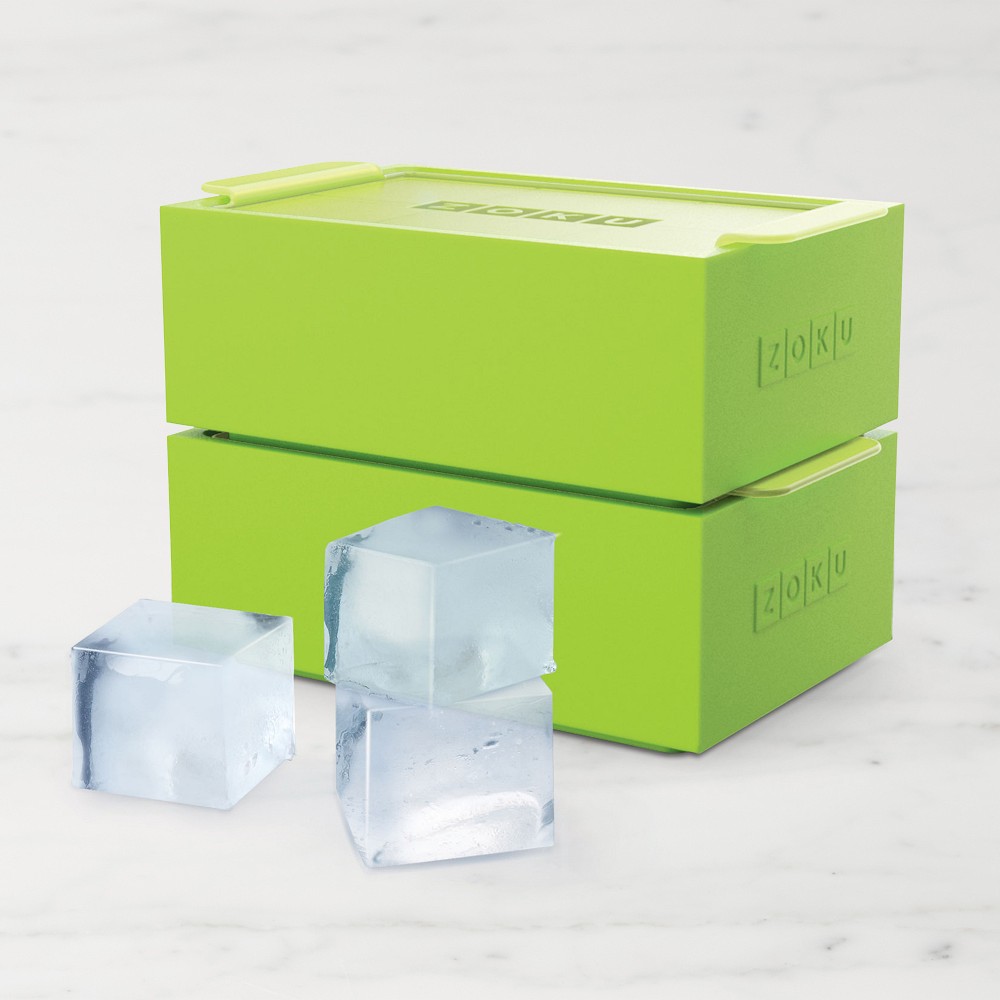 Zoku Jumbo Ice Cube Trays, Set of 2 - Set of 2