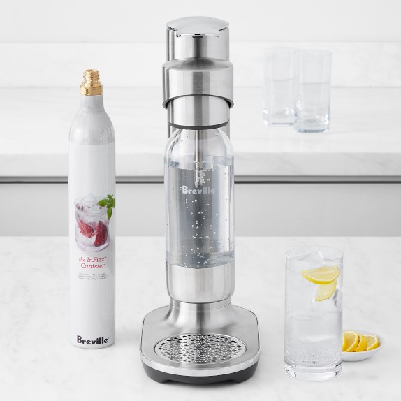 Breville InFizz Aqua Sparkling Water Carbonator | Williams Sonoma