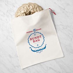 Nordic Ware Nonstick Cast Aluminum 80th Anniversary Bundt® Cake Pan and Storage Bag