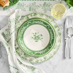 English Floral Salad Bowls