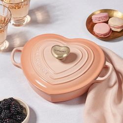 Le Creuset Enameled Cast Iron Shallow Heart Oven, 1 1/4-Qt.