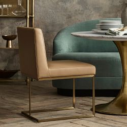 Bradley Upholstered Square Back Dining Side Chair