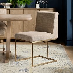 Bradley Upholstered Square Back Dining Side Chair