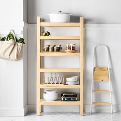 Hold Everything Modular Shelving Pine Wood, 1 unit with 6 shelves