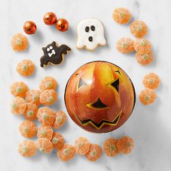 Williams Sonoma Pumpkin Mache Ball