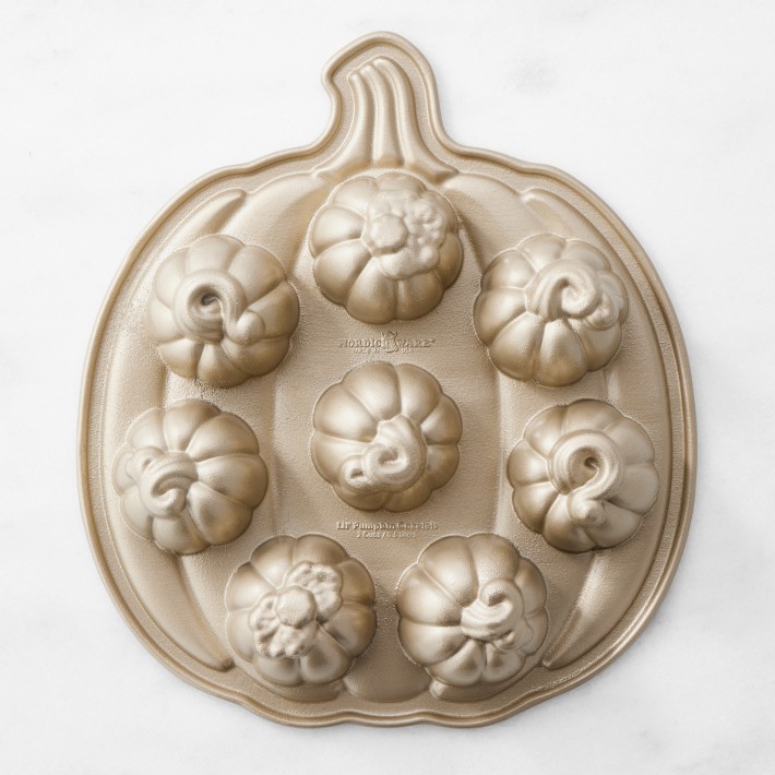 Nordic Ware Nonstick Cast Aluminum Pumpkin Bitelet Pan | Williams