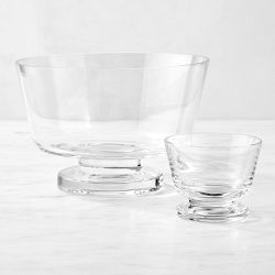 Coliseum Glass Serving Bowls