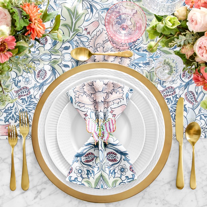 Antique Brass Charger Plate | Williams Sonoma