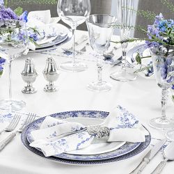 English Floral Tablecloth