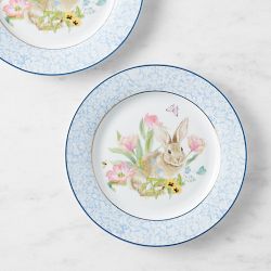 Garden Flowers Salad Plates, Set of 4