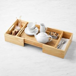 Hold Everything Multi Functional Pull Out Tray, Ashwood