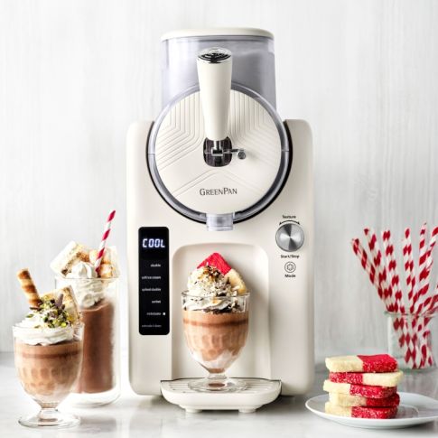 GreenPan™ Frost Ice Cream &amp; Frozen Drink Maker, Cream - 20% Off