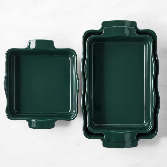 Emile Henry 3-Piece Ruffled Bakeware Set | Williams Sonoma