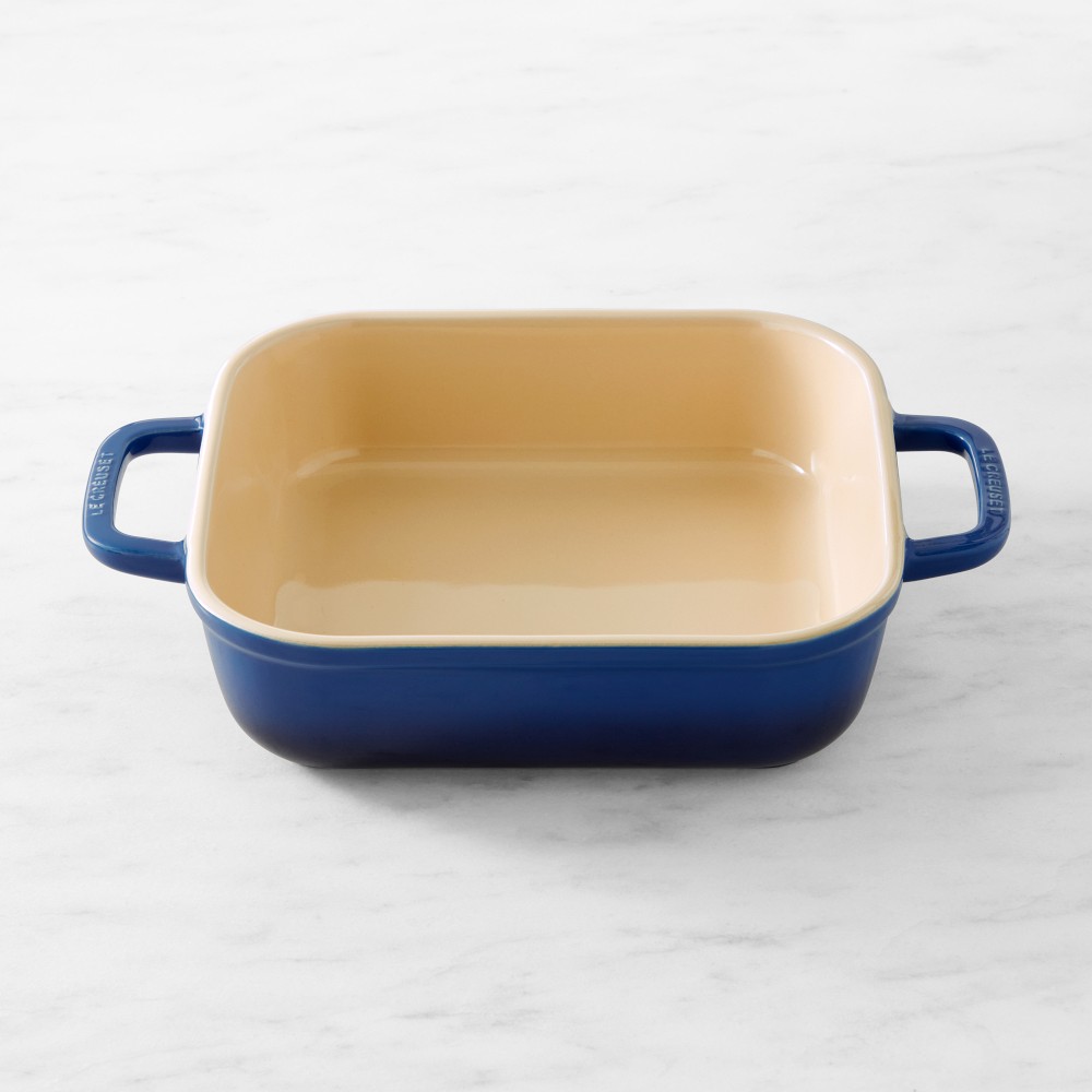 Le Creuset San Francisco Stoneware Square Baking Dish, 3-Qt. - 9", Lapis