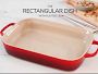Video 3 for Le Creuset Stoneware Rectangular Baker with Platter Lid, 2 3/4 Qt.