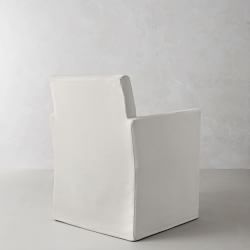 Laguna Upholstered Slipcovered Dining Armchair