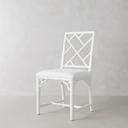 Chippendale Upholstered Bistro Dining Side Chair