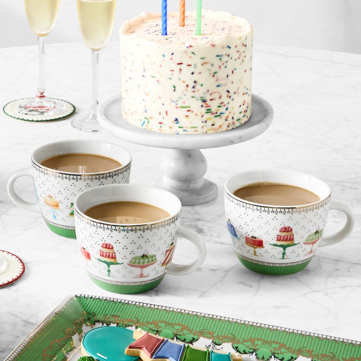 Celebration Mug – Gold Porcelain | Williams Sonoma