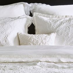 Heritage Linen Embroidered Pillow Cover