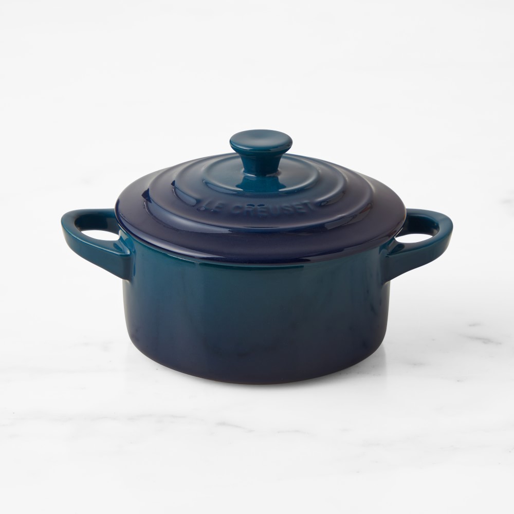Le Creuset Stoneware Mini Round Cocotte - 8-Oz., Agave