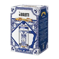 Bialetti Dolce &amp; Gabbana French Press, Blu Mediterraneo